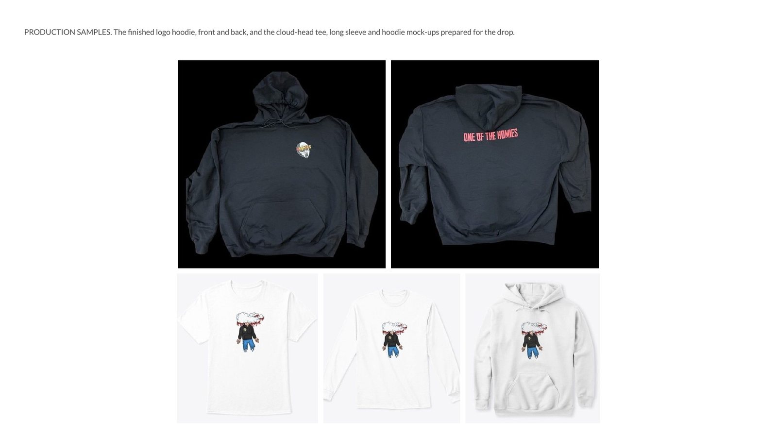 Homies production samples